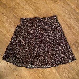 Vintage Cotton Floral Skirt